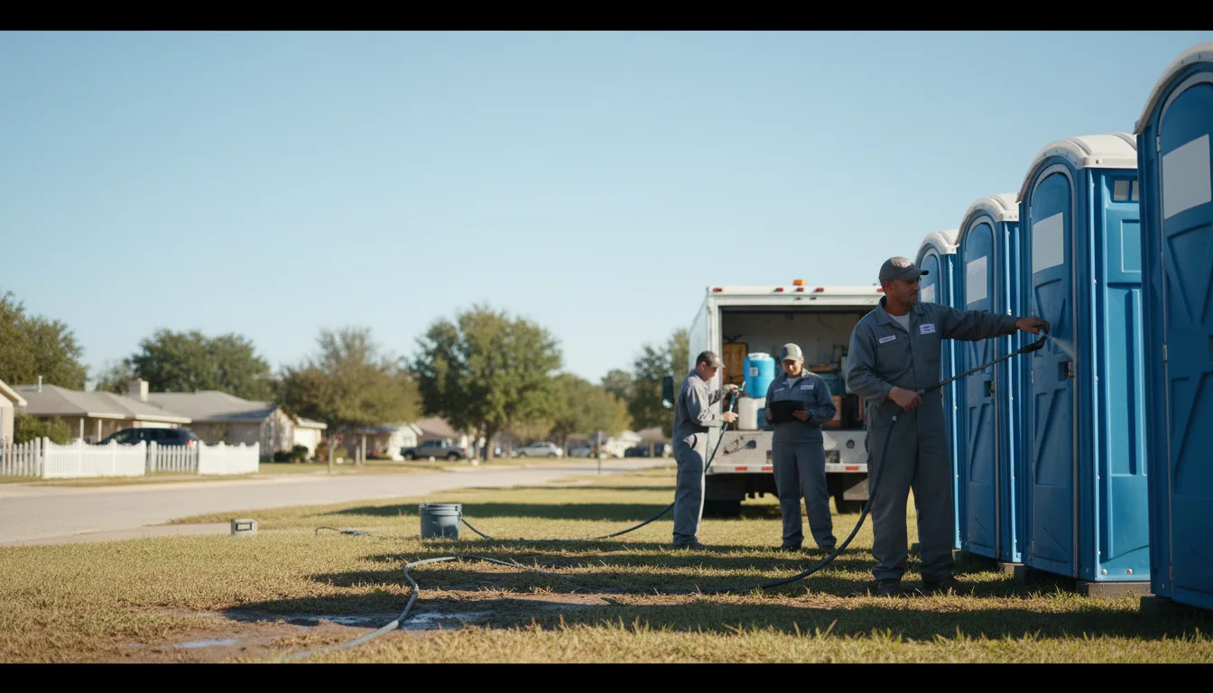 Long-Term Portable Toilet Rental in Biscoe, NC near me